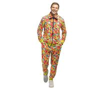 Boland - Costume tuta da ginnastica Pop Art Uomo anni '80