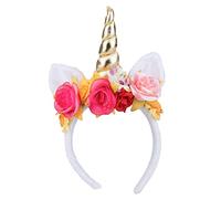 Boland - Diadema da unicorno per adulti, fascia con corno e orecchie, costume da unicorno, costumi di carnevale, costumi da fiaba, addio al nubilato