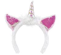 Boland - Diadema da unicorno con corno e orecchie