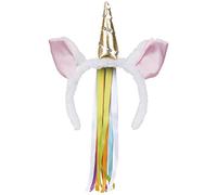 Boland - Diadema da unicorno per adulti, fascia con corno e orecchie, costume da unicorno, costumi di carnevale, costumi da fiaba, addio al nubilato