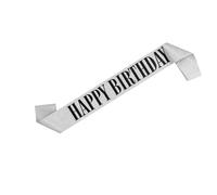 Boland - Fascia d'argento "Happy Birthday"