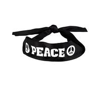 Boland Fascia Nera Hippie Peace per Adulto