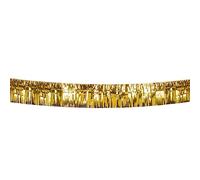 Boland - Ghirlanda con frange metallizzate, 6 m