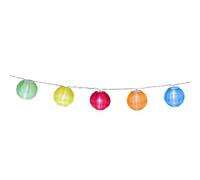 Boland - Ghirlanda luminosa a LED con lanterne di carta