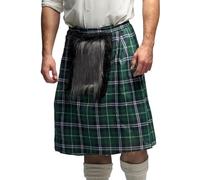 Boland - Gonna scozzese per adulti, kilt per costumi in maschera, feste a tema, Halloween o carnevale, costume tradizionale scozzese
