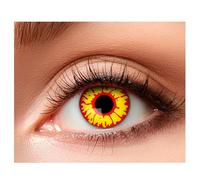 Boland - Lenti a contatto colorate senza ricetta, 2 pezzi settimanali, carnevale, festa a tema, Halloween