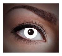 Boland - Lenti mensili UV Flash, 1 paio di lenti a contatto morbide, riflettono i raggi UV, senza prescrizione medica, in custodia in PVC, accessori per costumi per Halloween e carnevale