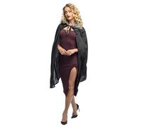 Boland - Mantello Crimson per adulti, 113 cm, mantello con collo per Halloween, Carnevale e feste a tema, costume da vampiro o gotico