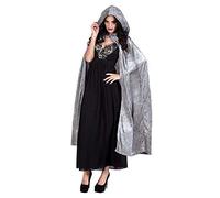 Boland - Mantello Dawn, effetto velluto, per adulti, coprispalle, mantella, costume, carnevale, festa a tema, Halloween