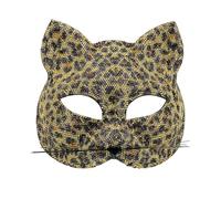 Boland - Maschera occhio gatto, maschera animale, maschera per costumi, accessorio, carnevale, festa a tema e Halloween