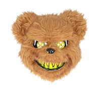 Boland - Maschera horror per costumi, maschera animale in peluche per Halloween e carnevale, maschera animale