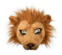 Boland - Mezza maschera in peluche, taglia unica, maschera per il viso, maschera animale, maschera di pelliccia, accessorio, costume, travestimento, carnevale, festa in maschera