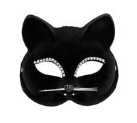 Boland - Maschera occhi gatto, maschera animale, maschera per costumi, carnevale, feste a tema e Halloween