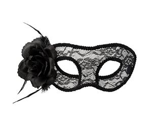 Boland - Maschera per gli occhi in pizzo con decorazioni floreali