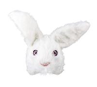 Boland - Mezza maschera in peluche, taglia unica, maschera per il viso, maschera animale, maschera di pelliccia, accessorio, costume, travestimento, carnevale, festa in maschera