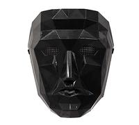 Boland - Maschera triangolo, quadrato, cerchio o leader, 4 motivi da scegliere, soldato, guardia, giocatore, maschera facciale, maschera gioco coreano, gioco, costume, carnevale, festa a tema