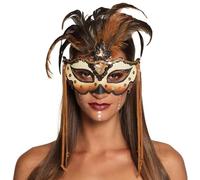 Boland Maschera per Gli Occhi Voodoo Mamba, Colore Marrone, Taglia Unica, 72195