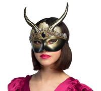 Boland - Maschera Voodoo, maschera da teschio, accessorio per costumi, carnevale, feste a tema e Halloween