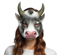 Boland - Mezza maschera, maschera da animale con stampa realistica e cinturino elastico, ideale per costumi in maschera da animale per carnevale, Halloween o una festa a tema