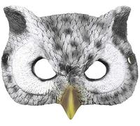 Boland - Mezza maschera, maschera da animale con stampa realistica e cinturino elastico, ideale per costumi in maschera da animale per carnevale, Halloween o una festa a tema