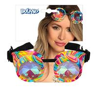 Boland - Occhiali da festa per adulti, in plastica, occhiali divertenti, senza prescrizione, occhiali da sole, festa di cattivo gusto, festa motto, carnevale