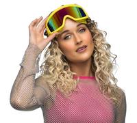 Boland - Occhiali da sci per feste in maschera e party, occhiali alla moda per festival, carnevale o feste a tema apres ski