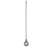 Boland - Orologio da Tasca Steampunk Steamclock, 6,5 × 5 cm | Orologio decorativo non funzionante per costume, Carnevale, cosplay e festa a tema, pirata