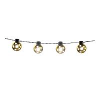 Boland - Palla da discoteca fatata a LED, lunghezza 140 cm, illuminazione a LED, illuminazione per Capodanno o per feste