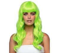 Boland - Parrucca Chique, capelli sintetici lunghi e lisci con frangia, acconciatura, EM, Coppa del Mondo, accessorio, costume, accessori, festa a tema, carnevale
