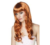 Boland Parrucca Chique, capelli sintetici lunghi e lisci con frangia, Carnevale