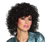 Boland Parrucca Club capelli sintetici ricci per adulti, carnevale, Halloween o JGA