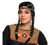 Boland- Parrucche e parrucchini per Adulti, Nero, Unica, 85725