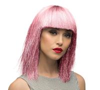 Boland - Parrucca con brillantini per adulti, acconciatura in capelli sintetici per feste a tema o carnevale, accessorio per costumi in maschera