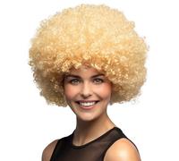 Boland - Parrucca riccia per adulti, acconciatura corta in capelli sintetici, parrucca per carnevale, halloween e JGA, accessori per costumi in maschera