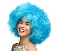 Boland - Parrucca al neon per adulti, acconciatura in capelli sintetici per feste a tema o carnevale, accessorio per costumi in maschera