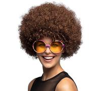 Boland - Parrucca riccia per adulti, acconciatura corta in capelli sintetici, parrucca per carnevale, halloween e JGA, accessori per costumi in maschera