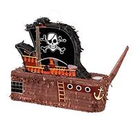 Boland Pinata 30967 - Nave pirata, dimensioni 59 x 44 x 15 cm, pirata, barca, compleanno, decorazione, gioco per feste, regalo