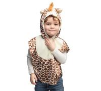 Boland - Poncho con cappuccio per bambini di 3 - 4 anni, ideale per carnevale, compleanni, feste a tema o costumi da animale