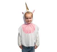 Boland - Poncho con cappuccio per bambini di 3 - 4 anni, ideale per carnevale, compleanni, feste a tema o costumi da animale