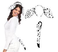 Boland- Dalmata Kit Travestimento per Adulti, Bianco, Unica, 52304