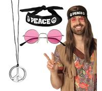 Boland - Set hippie Peace Deluxe anni '70
