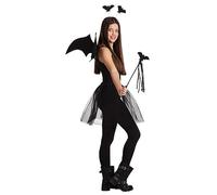 Boland- Kit Pipistrello Ragazza per Adulti, Nero, Taglia Unica, 74529