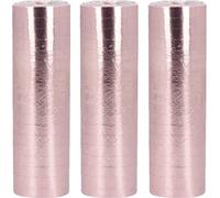 Boland Stelle filanti * oro rosa metallo * come decorazione e decorazione da tavolo | 1 rotolo con 18 serpenti ciascuno di 4 m | oro rosa decorazione da tavolo party streamers (20079)