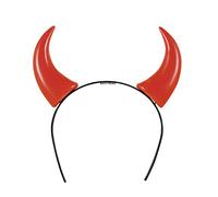Boland- Tiara Cerchietto Corna Diavoletta per Adulti, Rosso, Unica Taglia, 97015