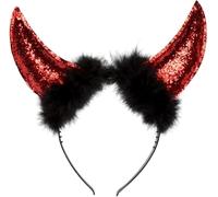 Boland Tiara corna del diavolo glitter