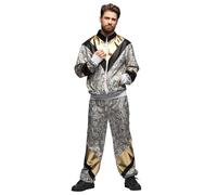 Boland - Tuta da allenamento per uomo, costume in maschera per feste a tema, Halloween o carnevale, travestimento anni '90