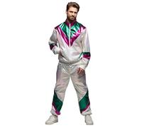 Boland - Tuta da allenamento per uomo, costume in maschera per feste a tema, Halloween o carnevale, travestimento anni '90