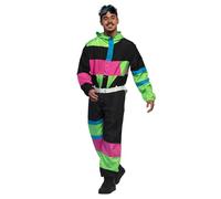 Boland - Tuta da sci per uomo, costume in maschera per feste a tema, Halloween o carnevale, travestimento anni '80