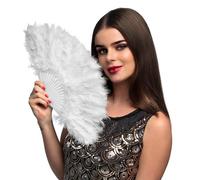 Boland - Ventaglio con piume, 23 cm