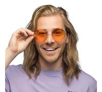 Boland - XL Hippie feestbril, bril voor volwassenen, leuke bril, festival, carna